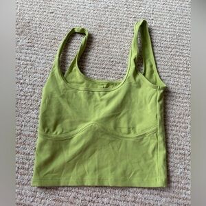 Faded Glory Lime Green Skater Skirt